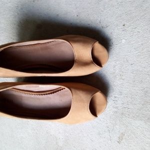 Authentic Fossil wedge sandals